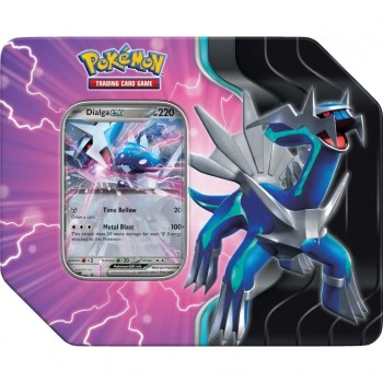 Pokemon TCG: Azure Legends Tin Dialga Ex rinkinys metalinėje dėžutėje